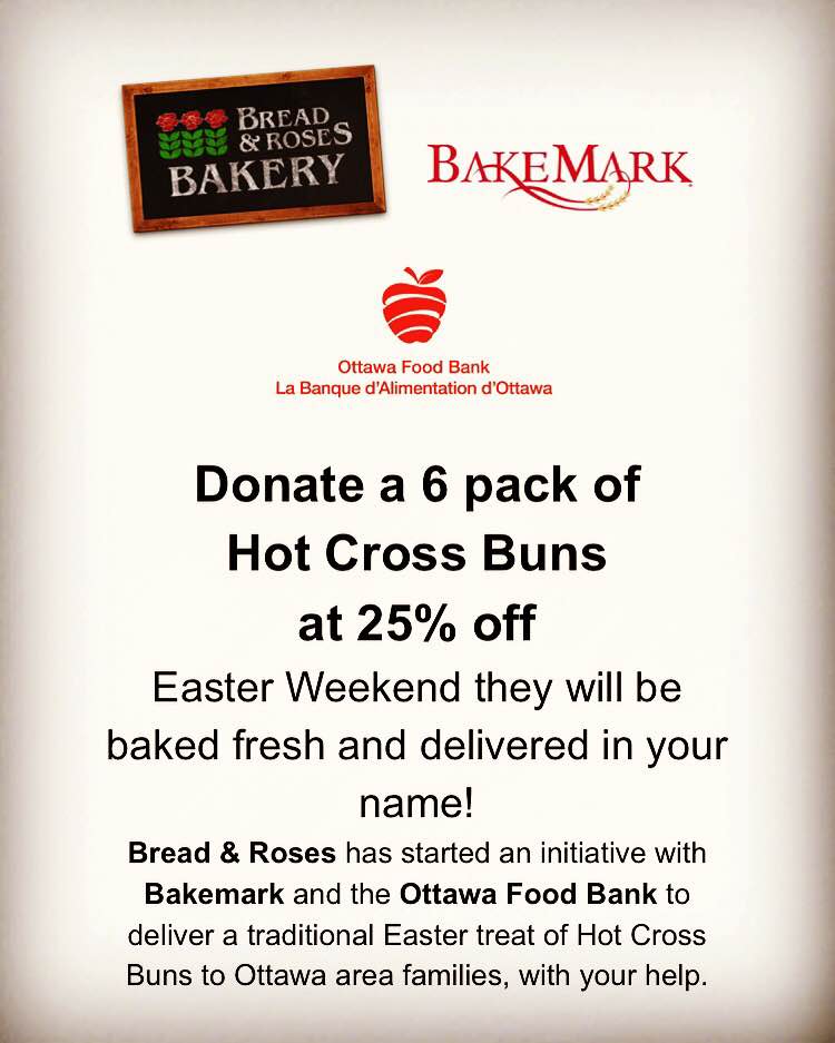 Bread and Roses Ottawa Food Bank Easter