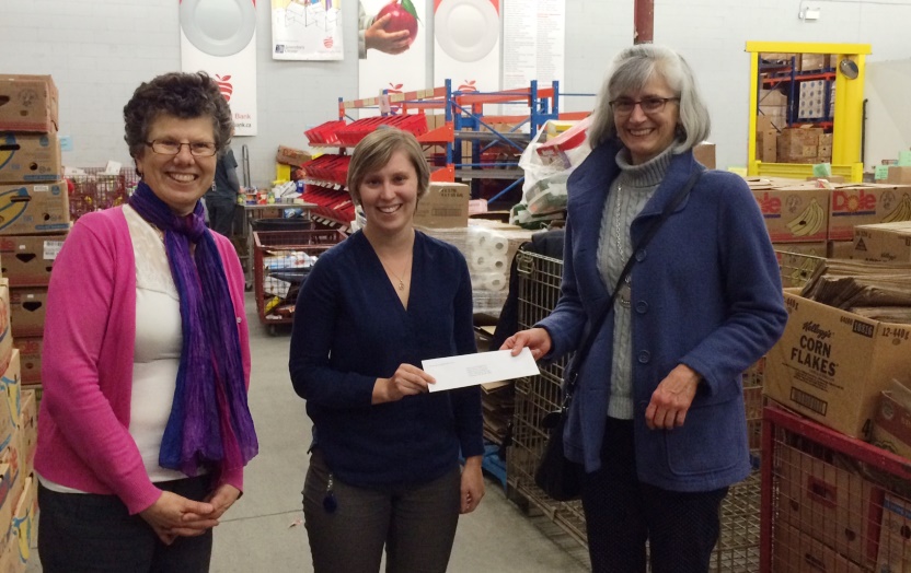 Our friends from the Ottawa Guild of Potters stopped by to deliver the donation. THANK YOU!