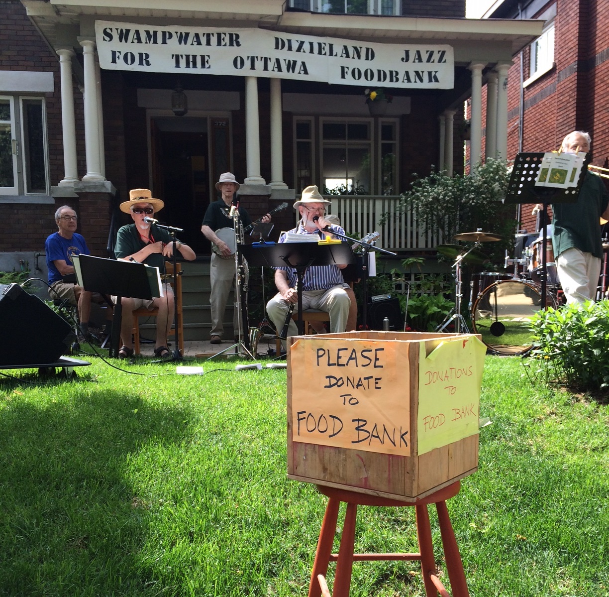 Great Glebe Garage Sale Ottawa Food Bank Donation