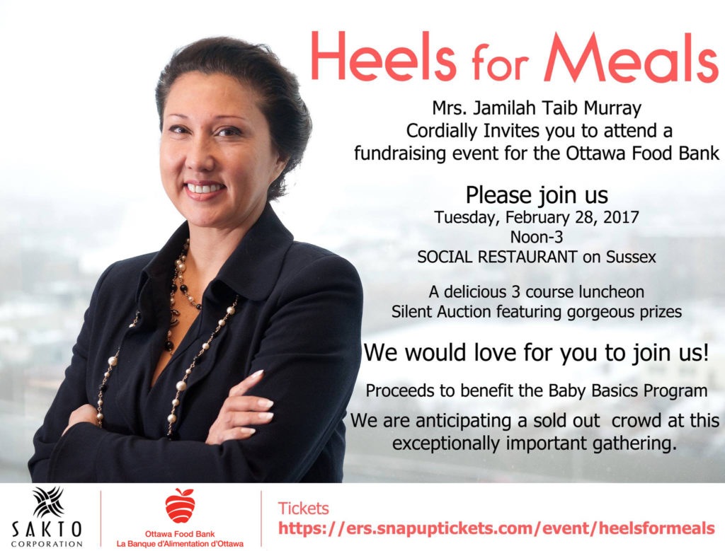 heels-for-meals-2017 ottawa food bank sakto jamilah taib murray