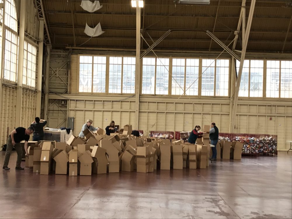 THANK YOU to the volunteers who helped out the day before and made over