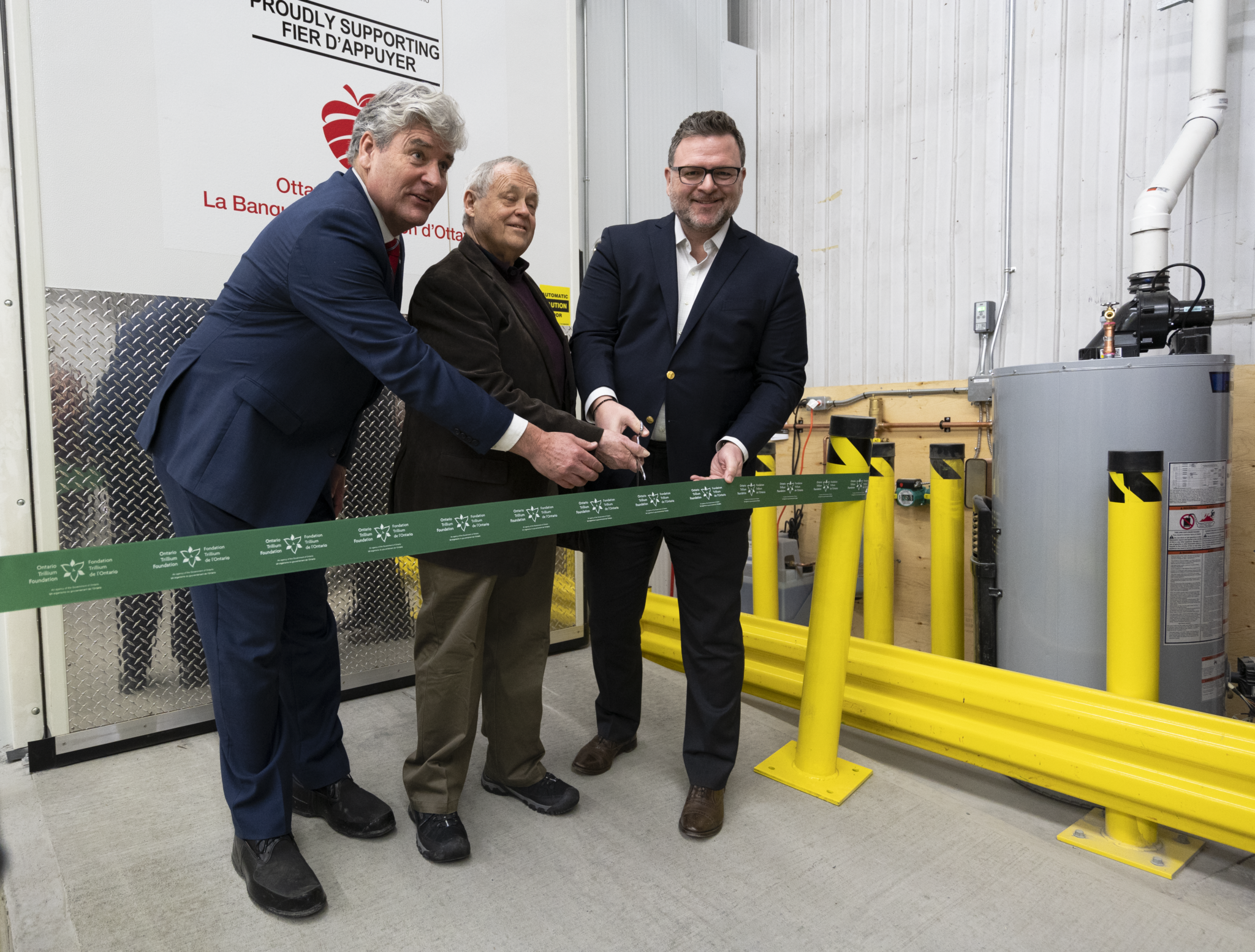 Ottawa food bank new freezer trillium foundation ontario