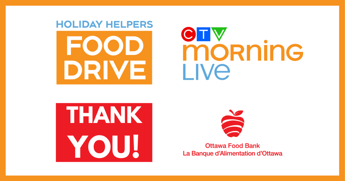 CTV morning live holiday helpers food drive