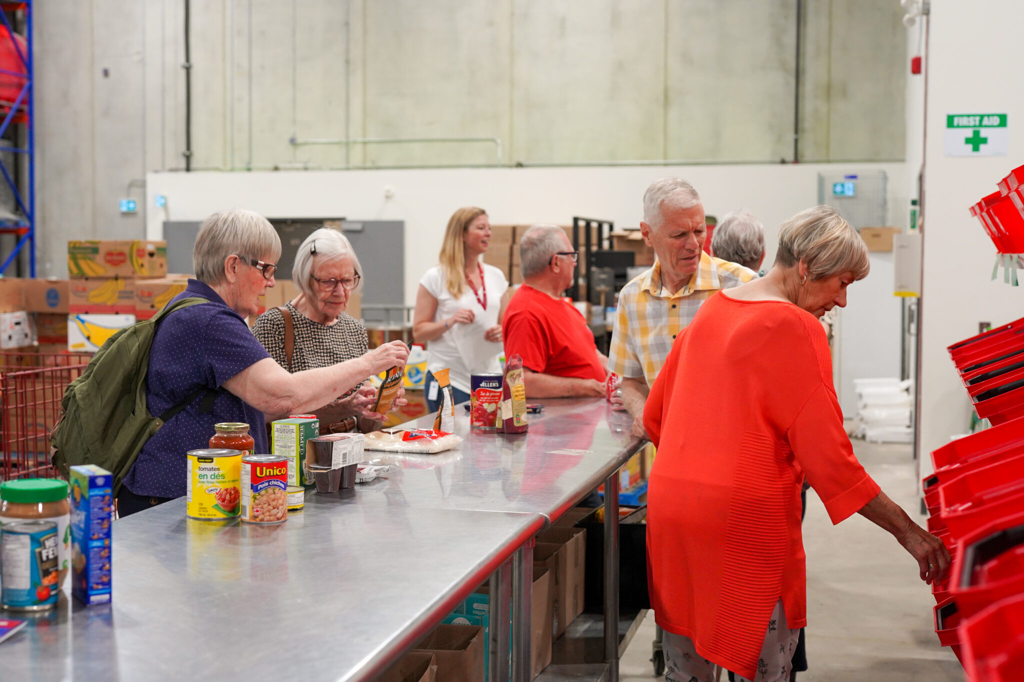 We opened our doors during Doors Open Ottawa Ottawa Food Bank