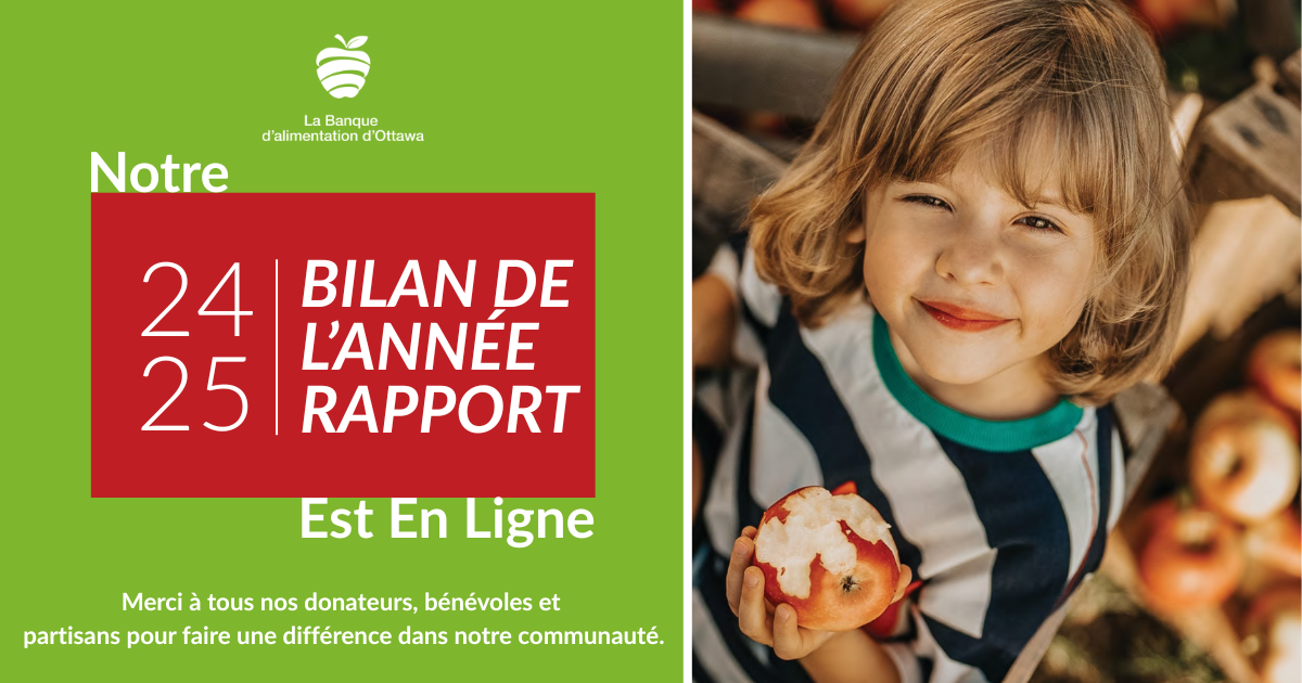 Year in Review banner, reading : Thank you to all of our donors, volunteers, and supporters for making a difference in our community