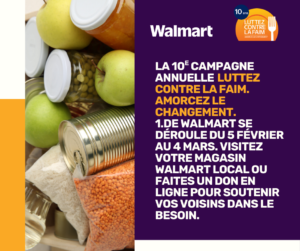 Walmart Fight Hunger Spark Change event banner