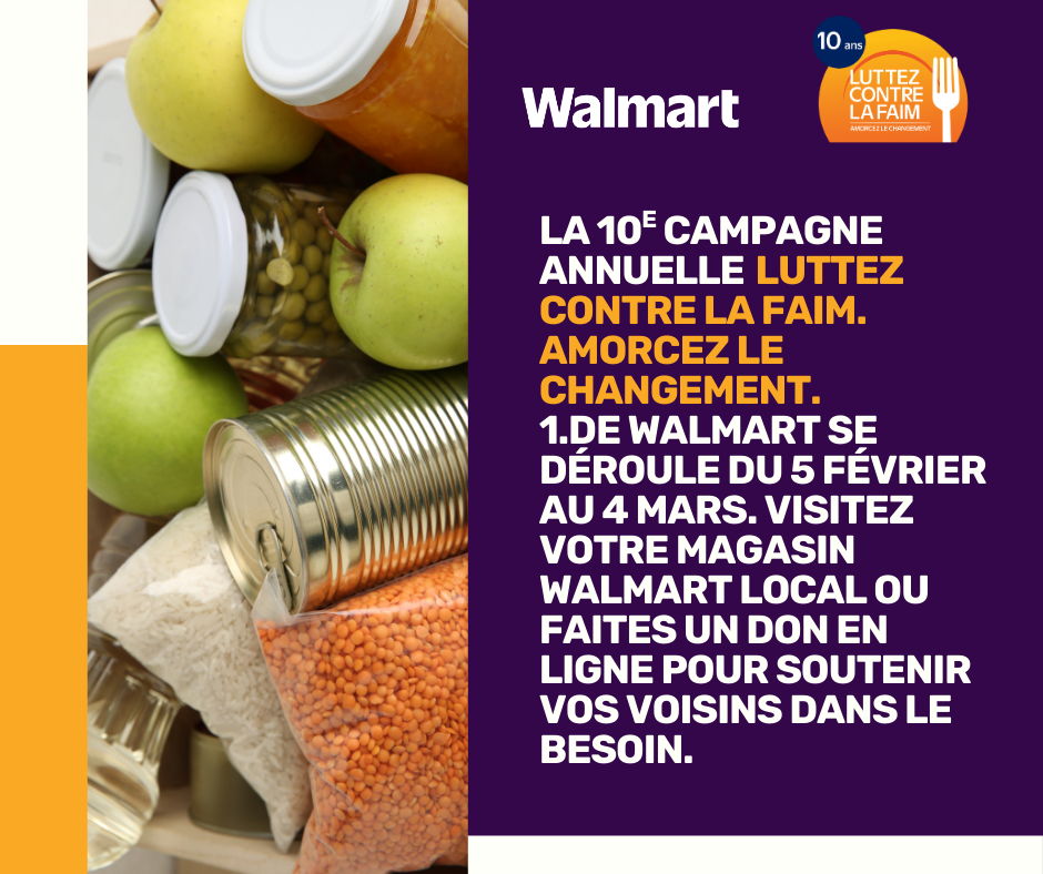 Walmart Fight Hunger Spark Change event banner
