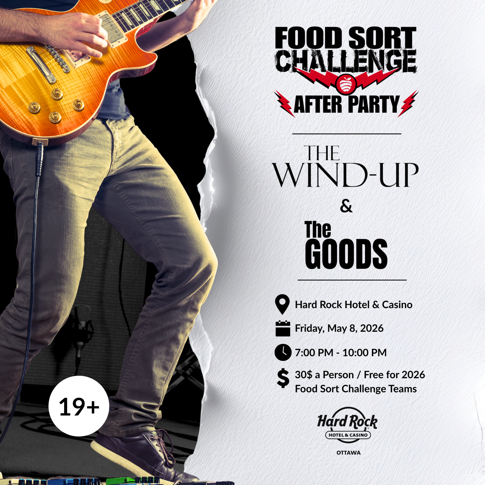 Food Sort Challenege After Party Event poster