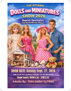 Doll mini show flyer