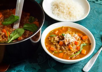 bean barley soup