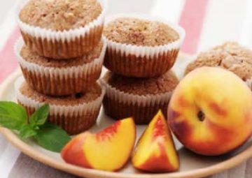 peach muffins